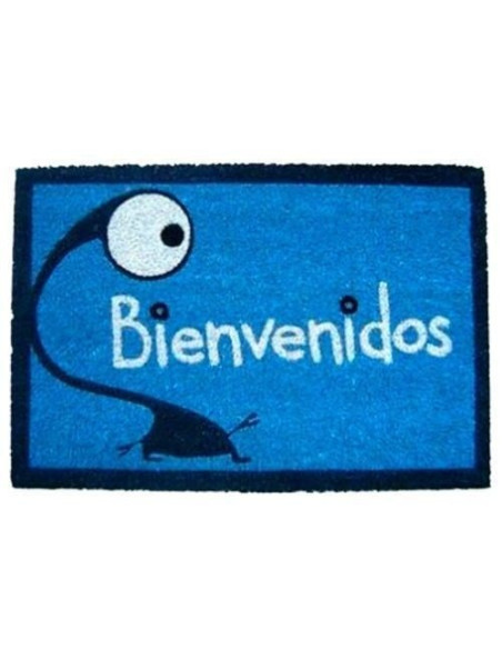 Felpudo Bienvenidos Azul