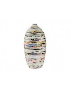 Jarrón papel reciclado 2