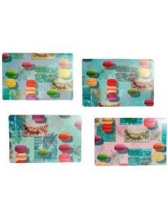 Set 4 Manteles Burguer