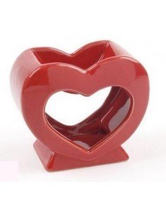 Quemador esencias corazón