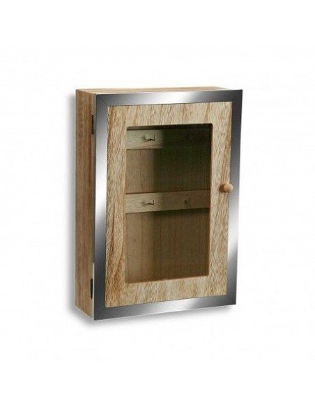 Caja Llaves Madera y Metal