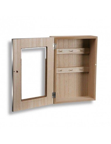 Caja Llaves Madera y Metal