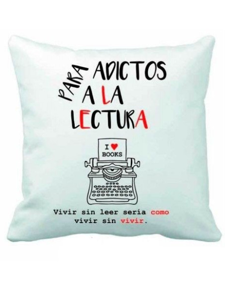 Cojin Adictos Lectura