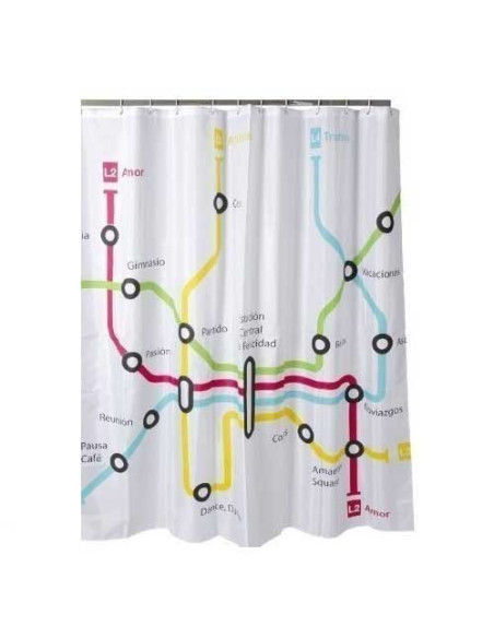 Cortina baño Metro