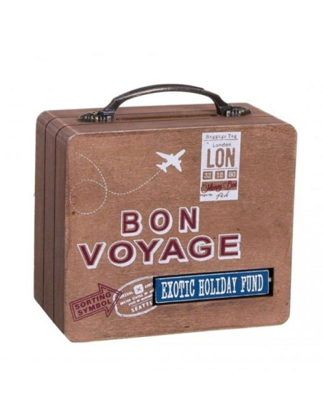 Hucha Maleta Bon Voyage