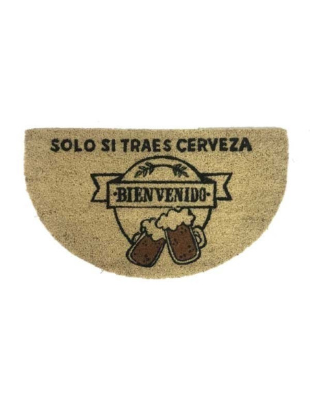 Felpudo Si Traes Cerveza Bienvenido