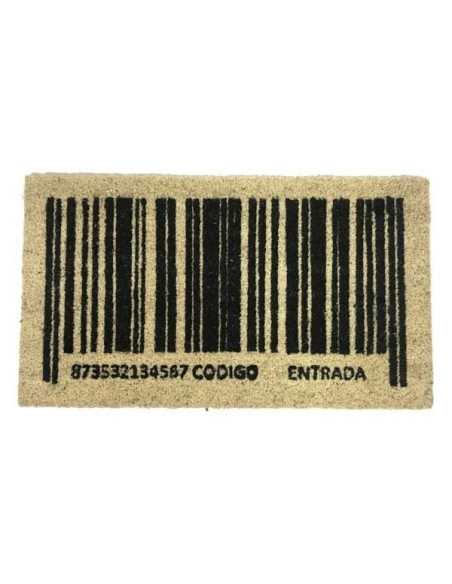 Felpudo Código de Barras Entrada.
