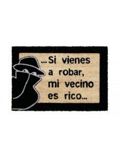 Felpudo Si vienes a robar