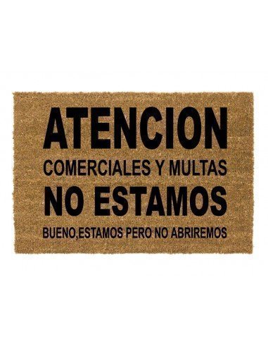Felpudo Atención Comerciales