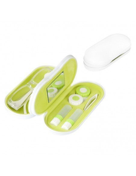 Estuche Gafas y Lentillas Blanco