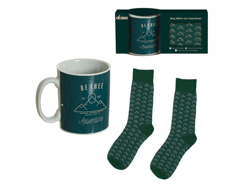 Taza y Calcetines Aventure