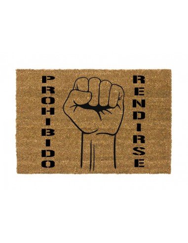 Felpudo Prohibido Rendirse