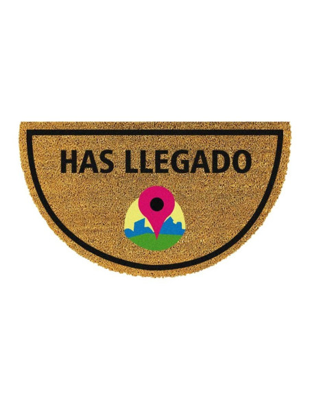 Felpudo Has LLegado Semicircular