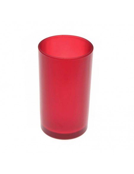 Vaso Cristal Rojo