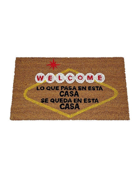 Felpudo Lo que pasa en esta casa se queda en esta casa