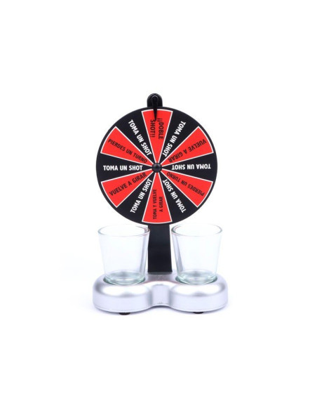 Divertido y original juego de chupitos Ruleta.