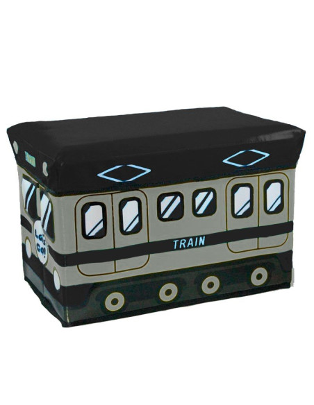 Puff Baúl Tren
