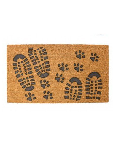Felpudo Huellas Relieve