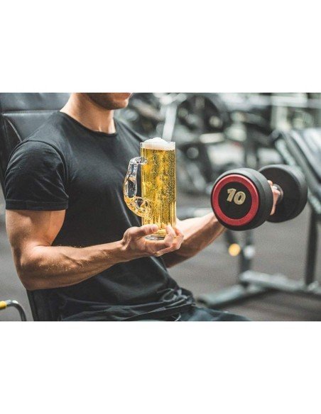 Vaso Cerveza Músculos