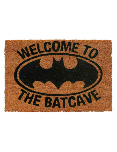 El felpudo perfecto para los fans de Batman. "Welcome To The Batcave".