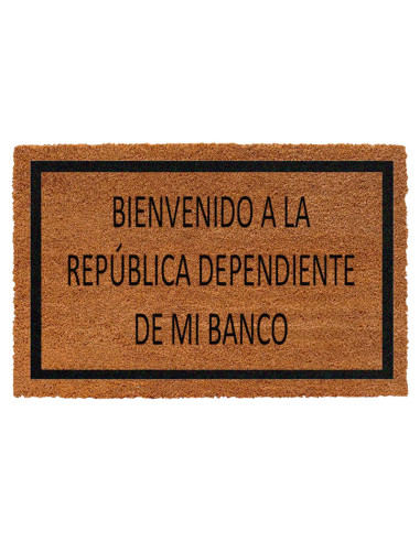 Felpudo República Banco