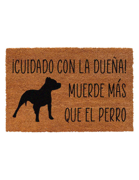 Felpudo Cuidado Con La Dueña