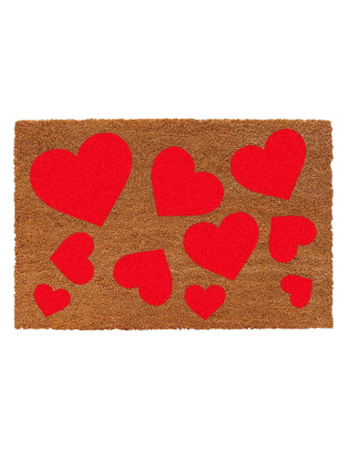 Felpudo Corazones
