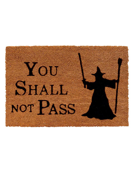Felpudo You Shall Not Pass