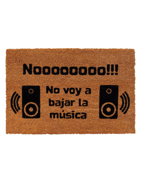 Felpudo No Voy A Bajar La Música