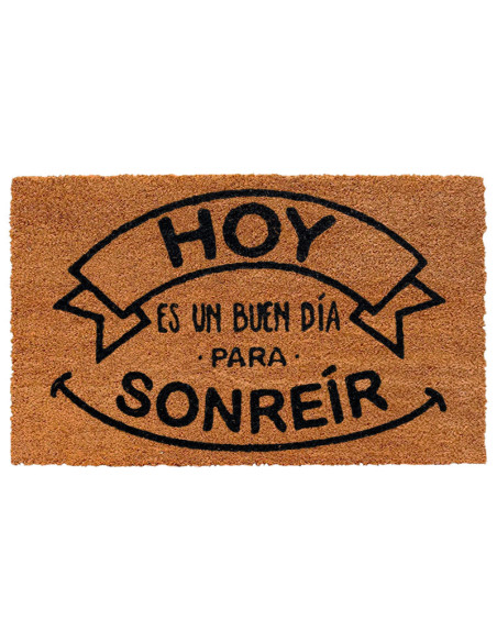 Felpudo Hoy Es Un Buen Día Para Sonreír