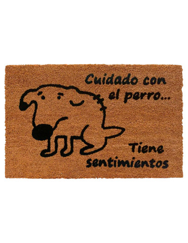 Felpudo Perro Sentimientos