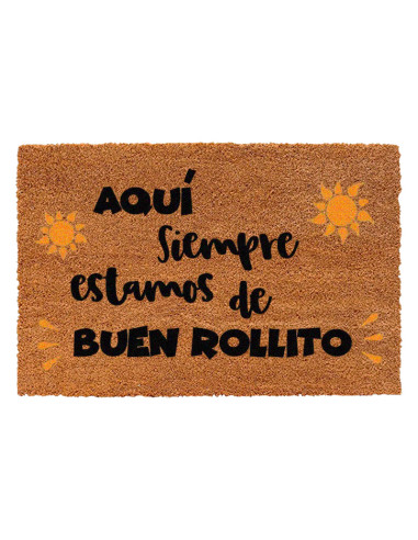 Felpudo Buen Rollito