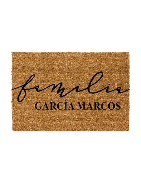 Felpudo Personalizado Familia