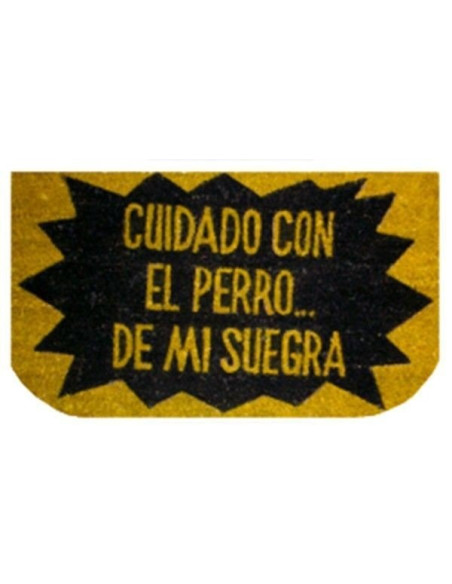 Felpudo Cuidado con mi suegra