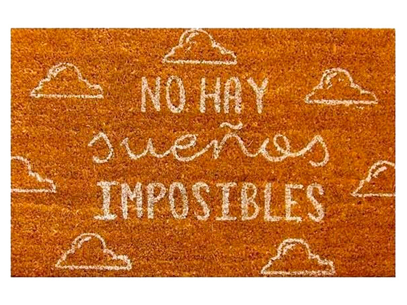 Felpudo No Hay Sueños Imposibles