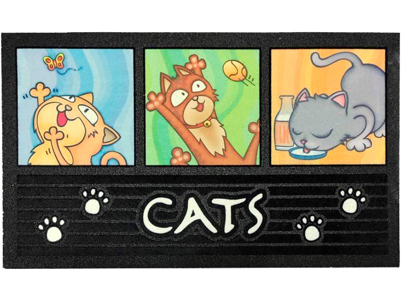 Felpudo Gatos Cats