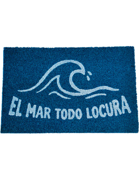 Felpudo El mar todo locura