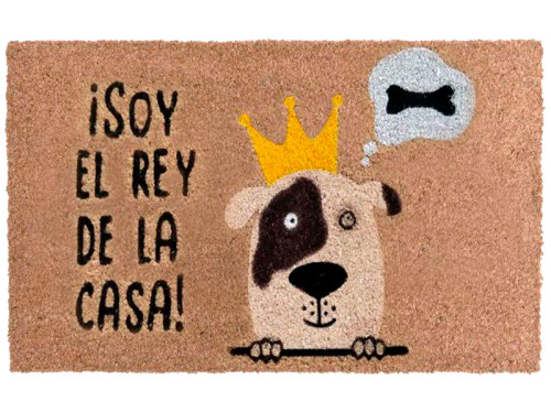 Felpudo Perro Rey de la Casa