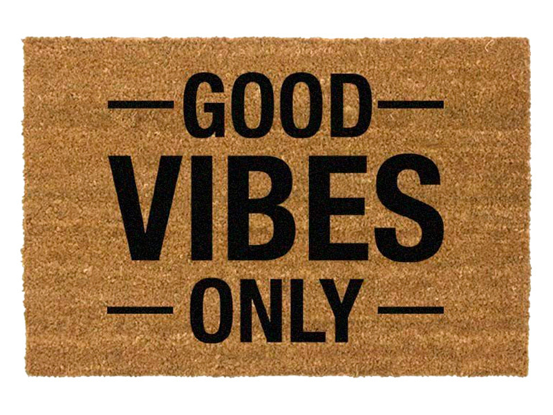 Felpudo Good Vibes Only