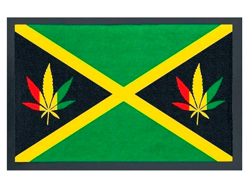 Felpudo Marihuana Jamaica