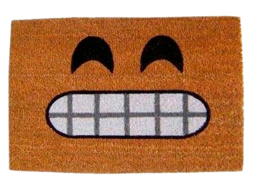 Felpudo Emoticono Dientes