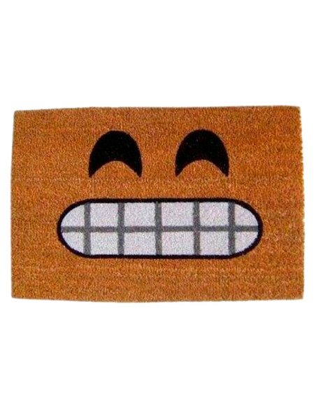 Felpudo Emoticono Dientes