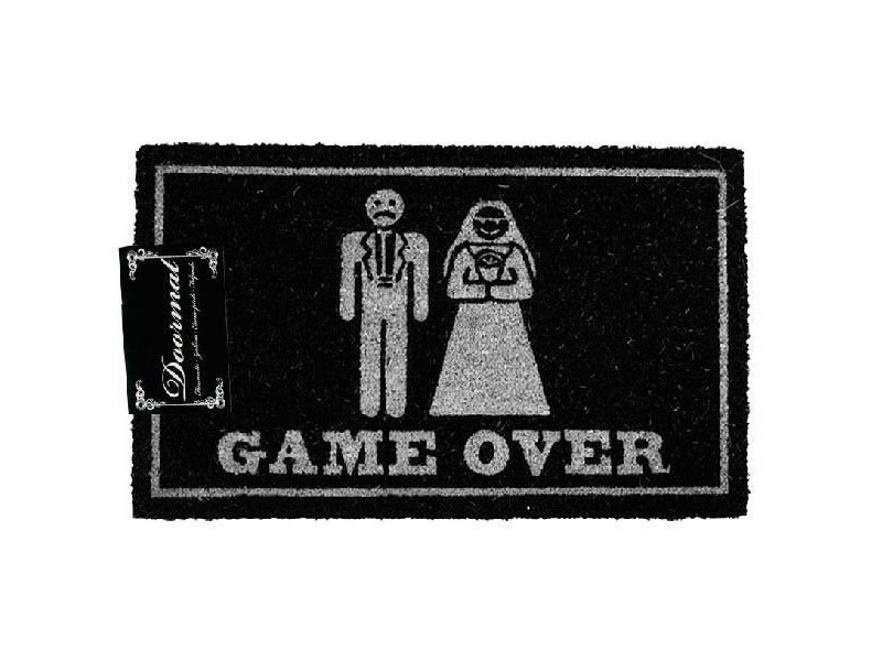 Felpudo Game Over Pareja