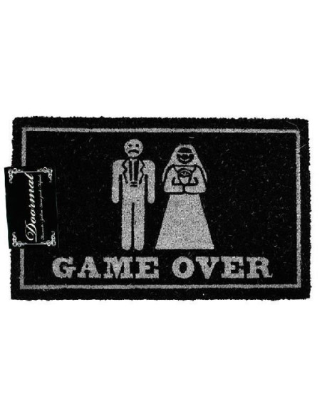 Felpudo Game Over Pareja