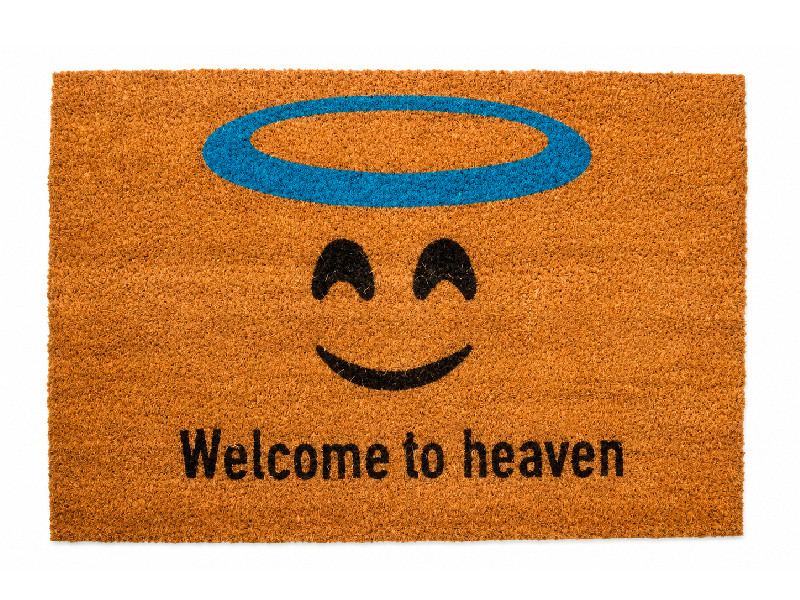 Felpudo Welcome To Heaven