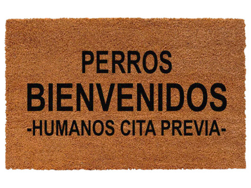 Felpudo Perros Bienvenidos