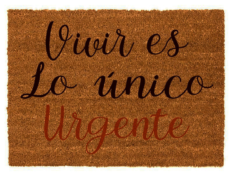 Felpudo Vivir Urgente