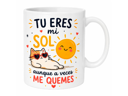 Taza Tu Eres Mi Sol