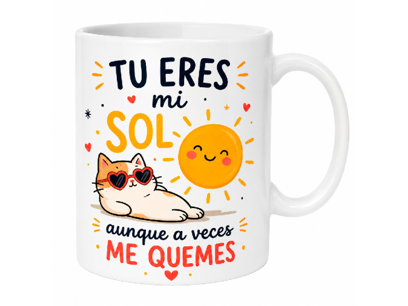 Taza Tu Eres Mi Sol