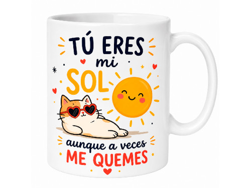 Taza Tu Eres Mi Sol